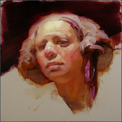 Head Study - Sibyl